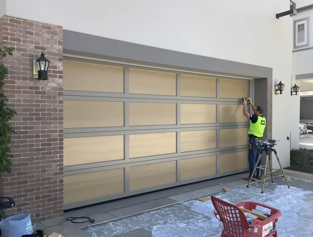 Garage door replacement service by Rock Hill Garage Door Repair in Rock Hill