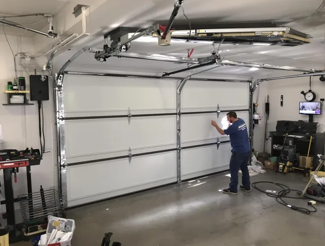 Professional garage door repair service by Rock Hill Garage Door Repair in Rock Hill