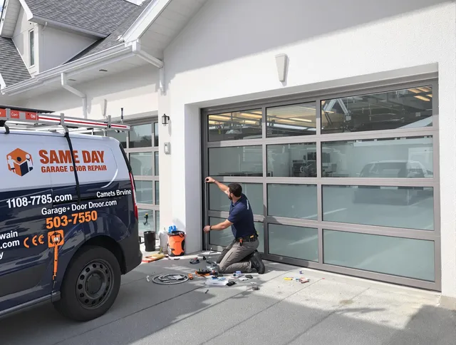 Same-day garage door repair service by Rock Hill Garage Door Repair in Rock Hill